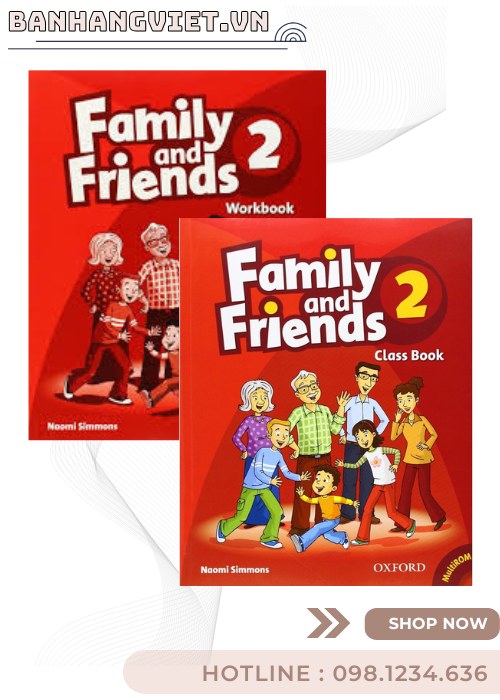 Family and friends 2 ( Classbook + workbook)