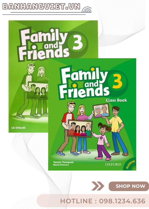 Family and friends 3 ( Classbook + Workbook)