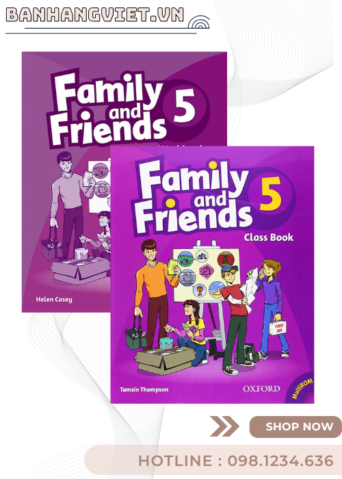 Family and friends 5 ( Classbook + workbook)