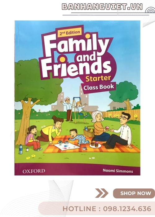 Family and friends Starter - 2nd ( Classbook + Workbook)