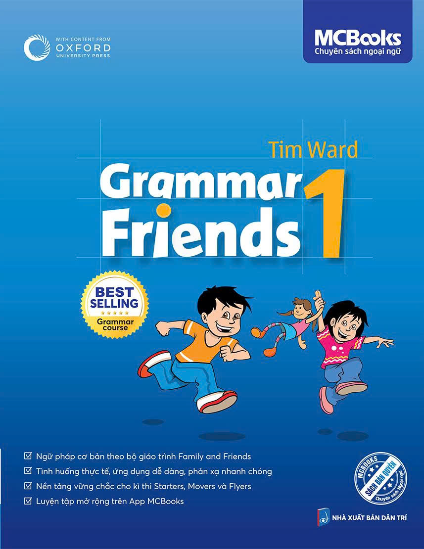 Sách Grammar Friends ( Trọn bộ 1-6)