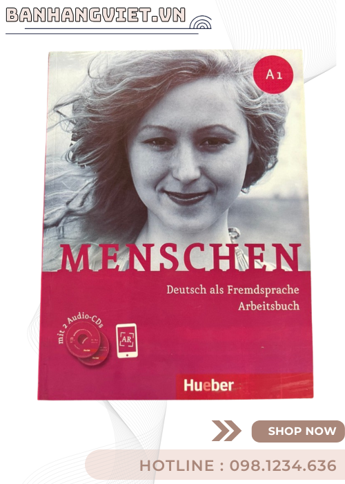 Combo Sách Menschen A1 ( Arbeitsbuch + Kursbuch) - Sách in offset bản mầu.