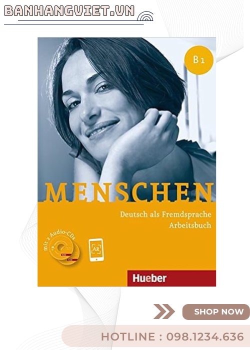 Sách Menschen B1 - Arbeitsbuch (Kèm APP) - Sách in offset bản mầu.