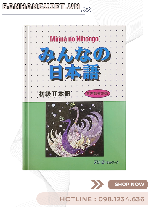 Minna no nihongo 2 - Combo 3 cuốn ( Giáo trình, Bản Dịch, Bài Tập)