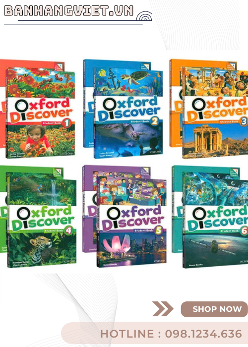 Sách Oxford Discover 1st - Trọn bộ ( Giáo khoa + bài tập)