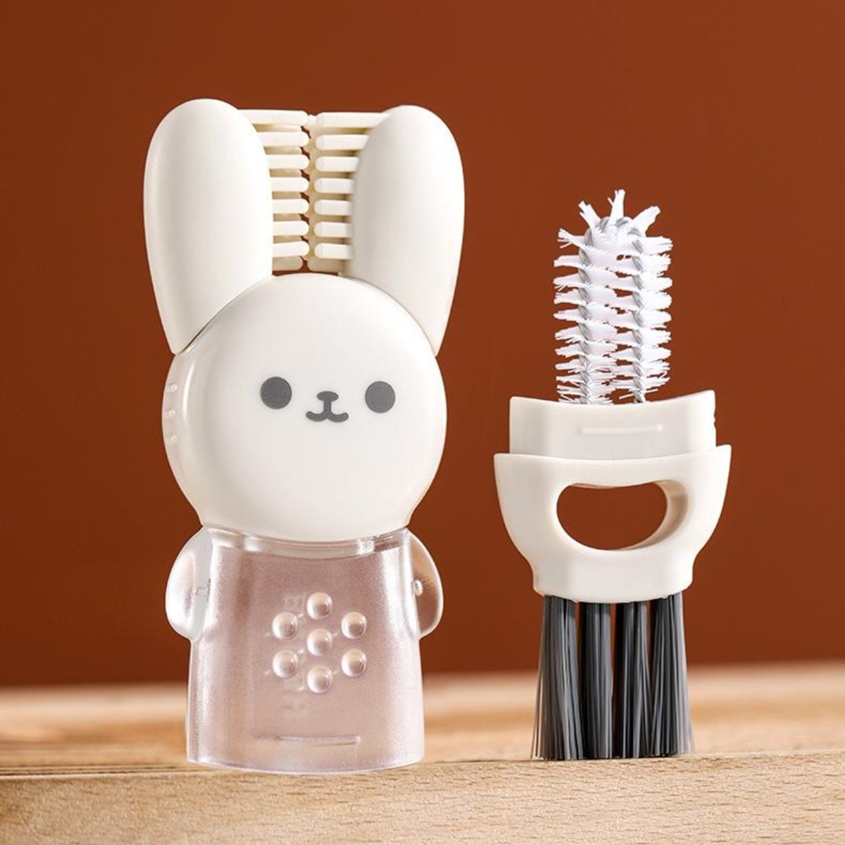 Bàn chải đa năng 4in1 hình thỏ Fasola DZ772