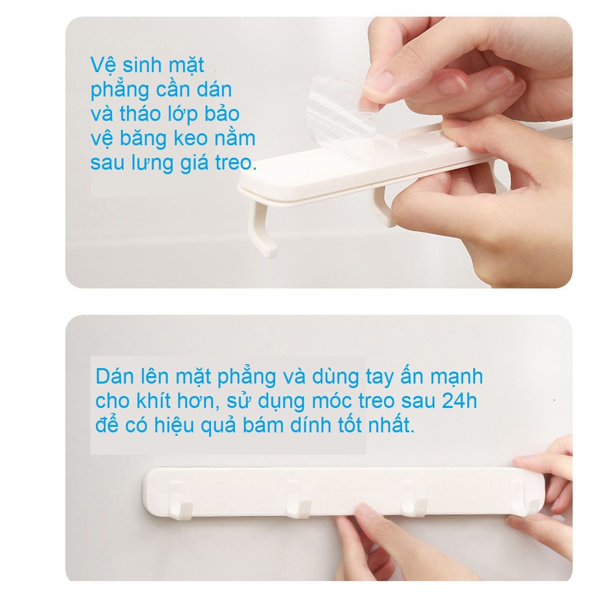 Bộ 4 móc treo dụng cụ bếp dán tường Fasola YF168