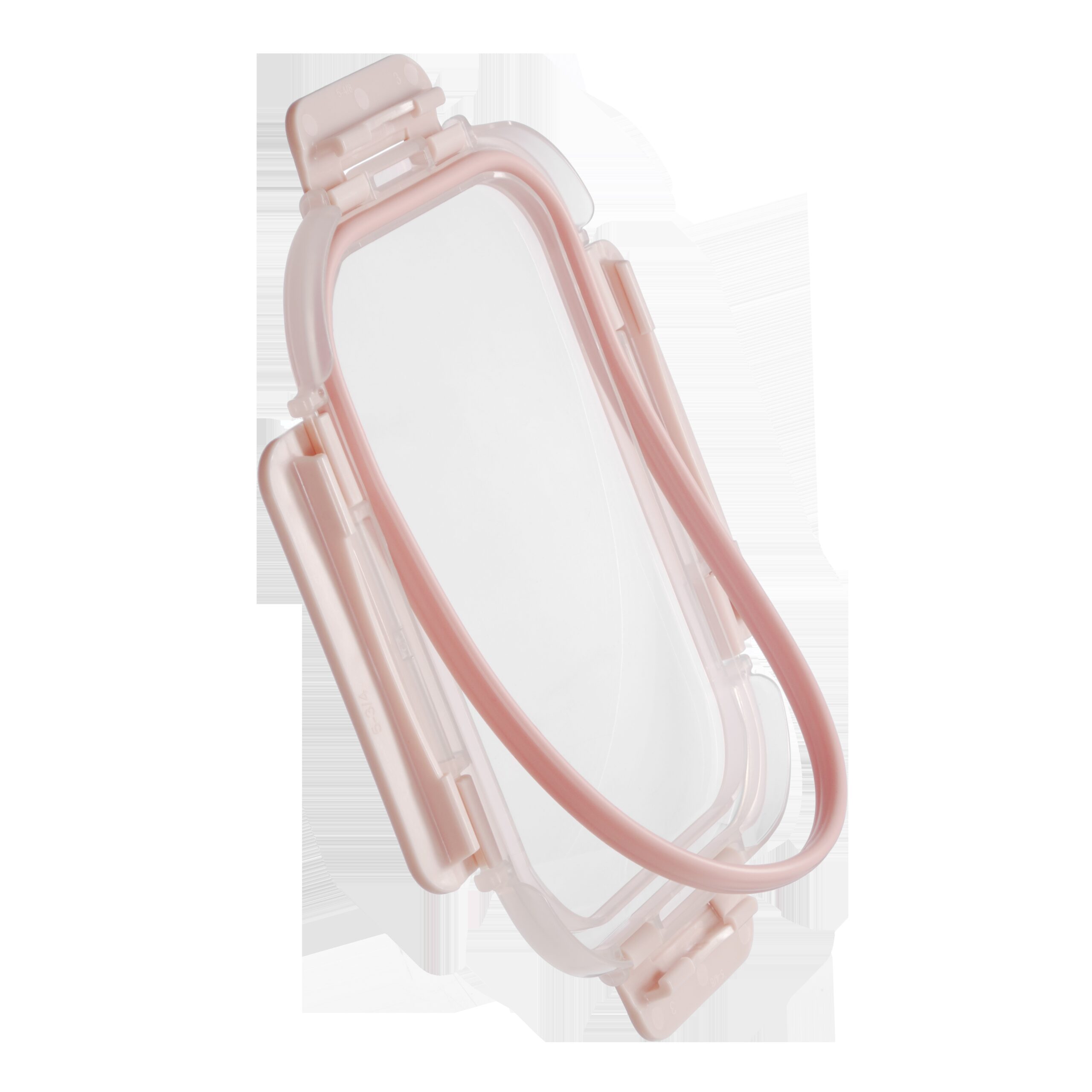 Hộp thủy tinh chữ nhật Nikko Pure nắp 4 chấu Inochi 640ml
