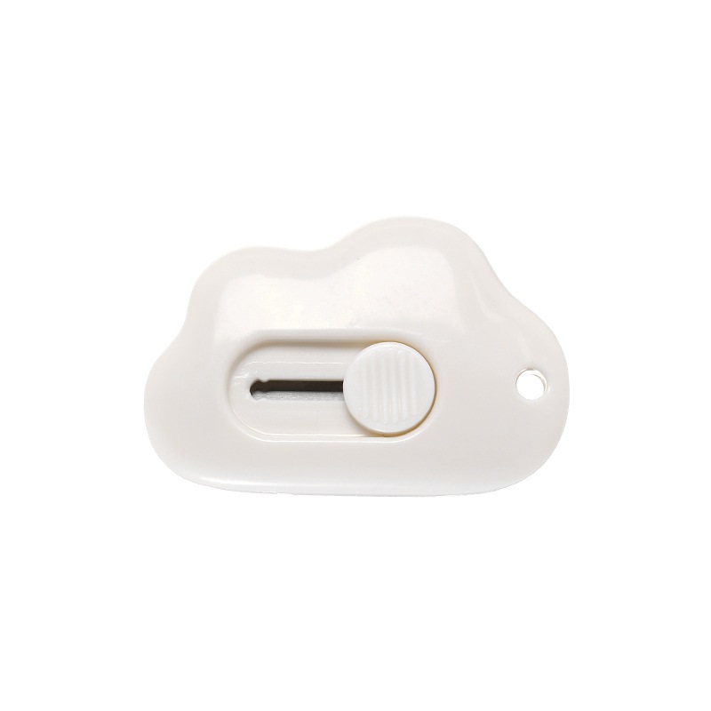 Dao rọc giấy mini kiêm móc chìa khóa nhiều hình dạng màu sắc Fasola DZ533