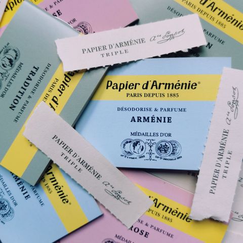 GIẤY THƠM THANH TẨY - PAPIER D'ARMENIE