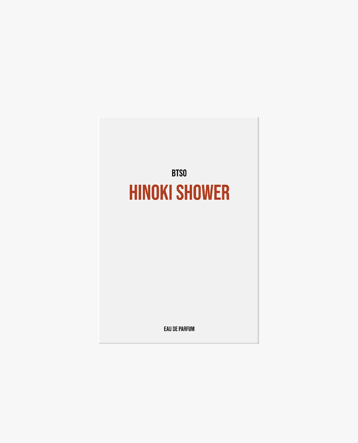 BTSO HINOKI SHOWER - Eau de Parfum | Borntostandout