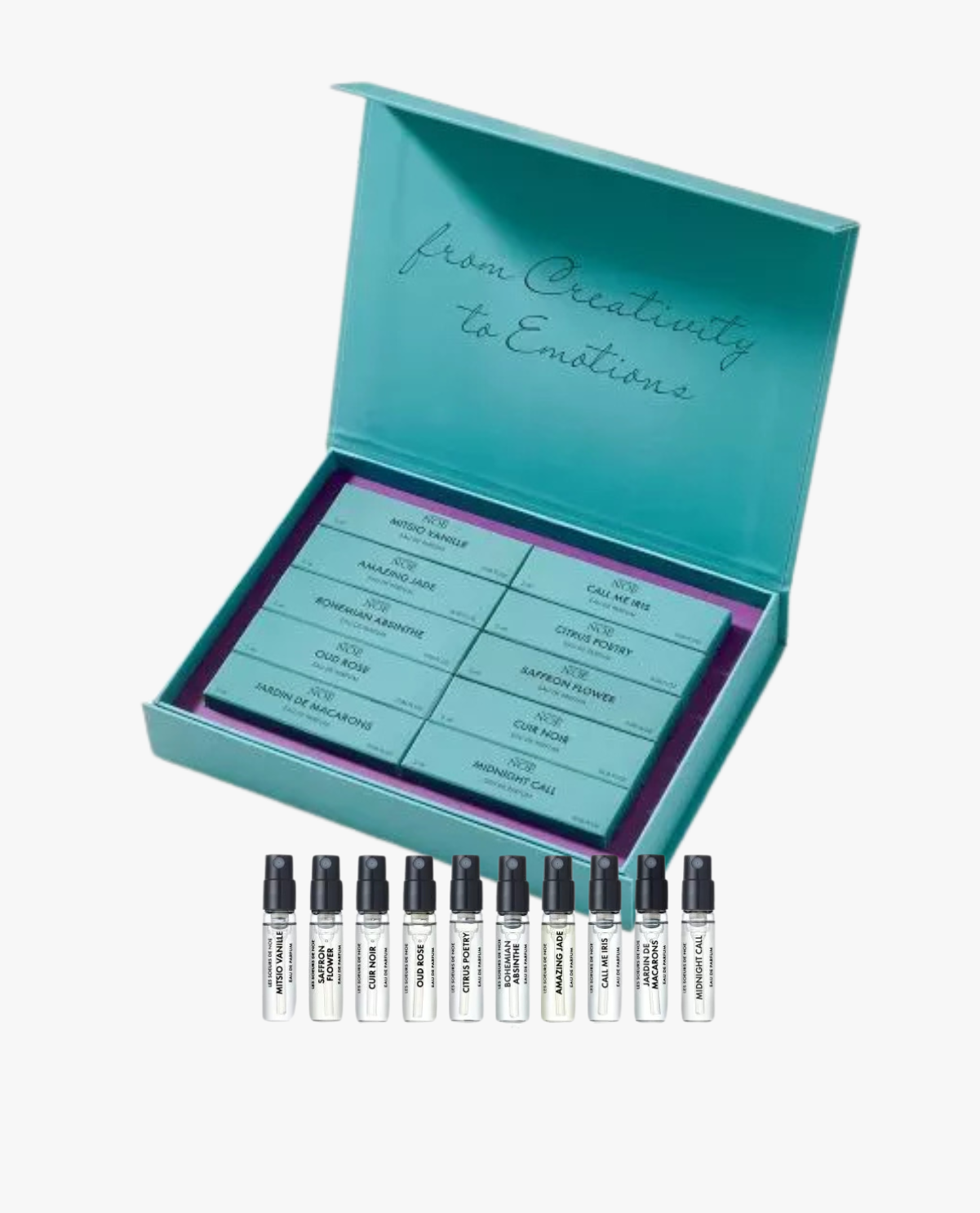 Diiscovery Set Vial 10 x 2ml- Eau de Parfum | Les Sceurs de Noé