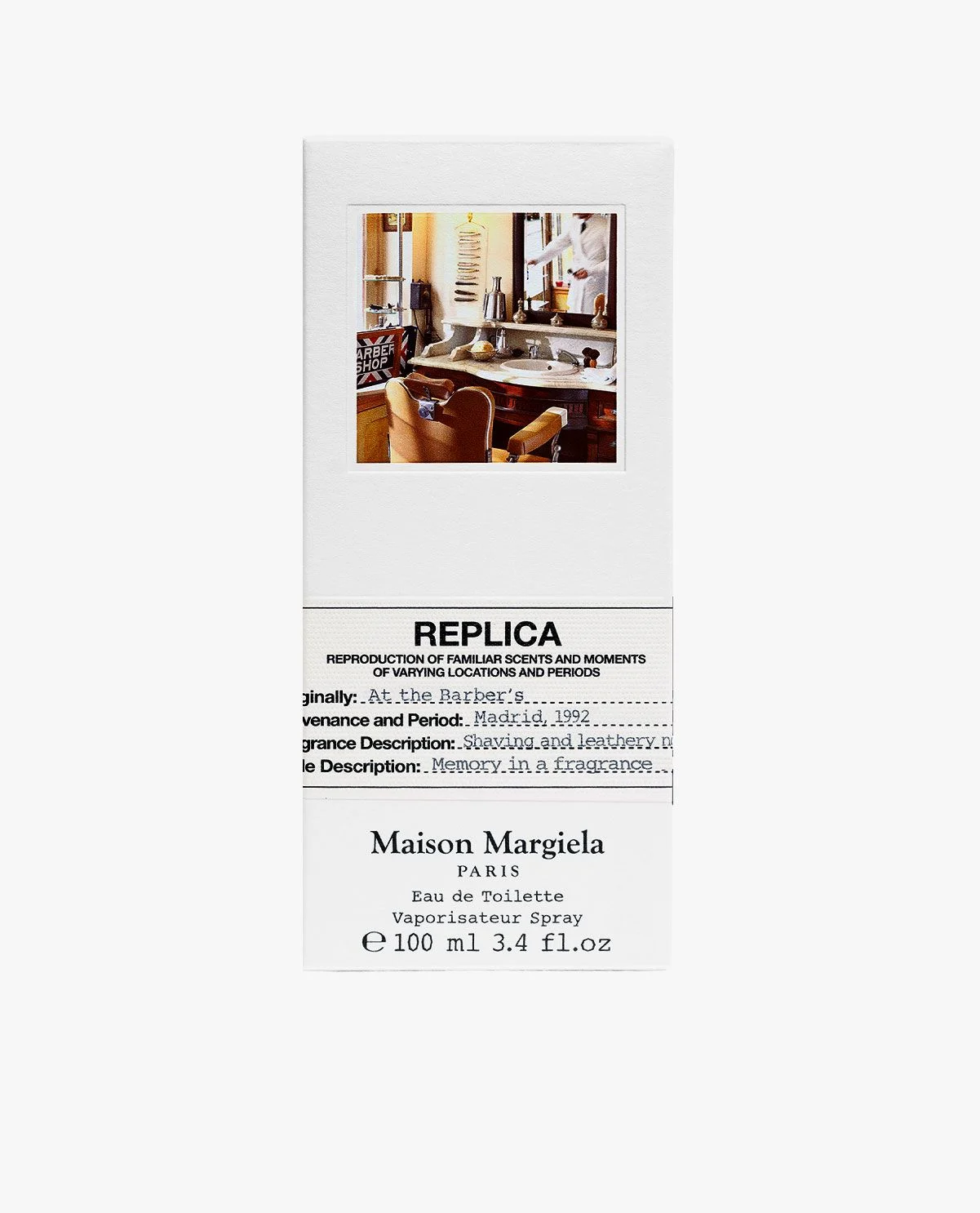 AT THE BARBER’S - Eau De Toilette | Replica Maison Margiela