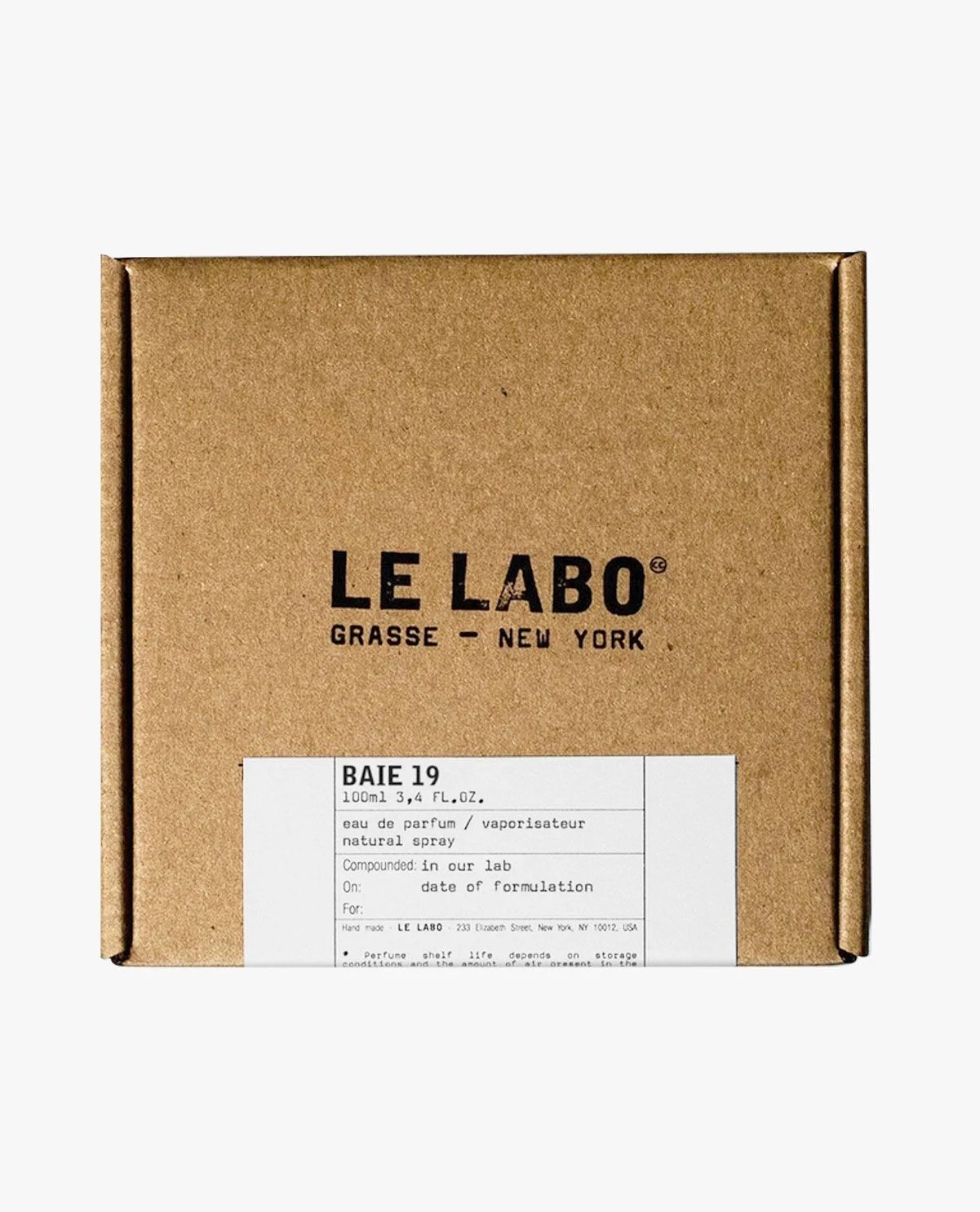BAIE 19 - Eau De Parfum | Le Labo