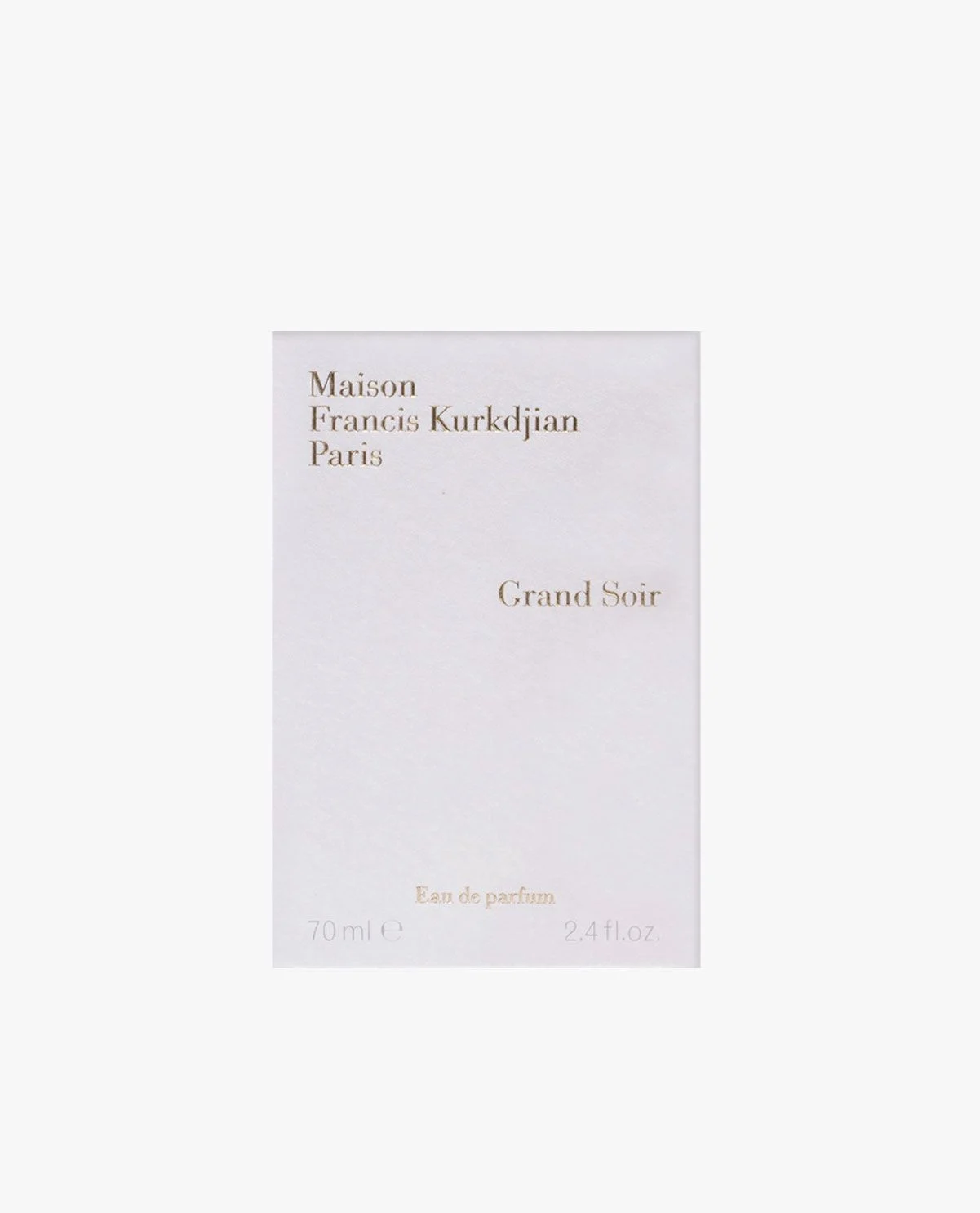 GRAND SOIR - Eau De Parfum | Maison Francis Kurkdjian