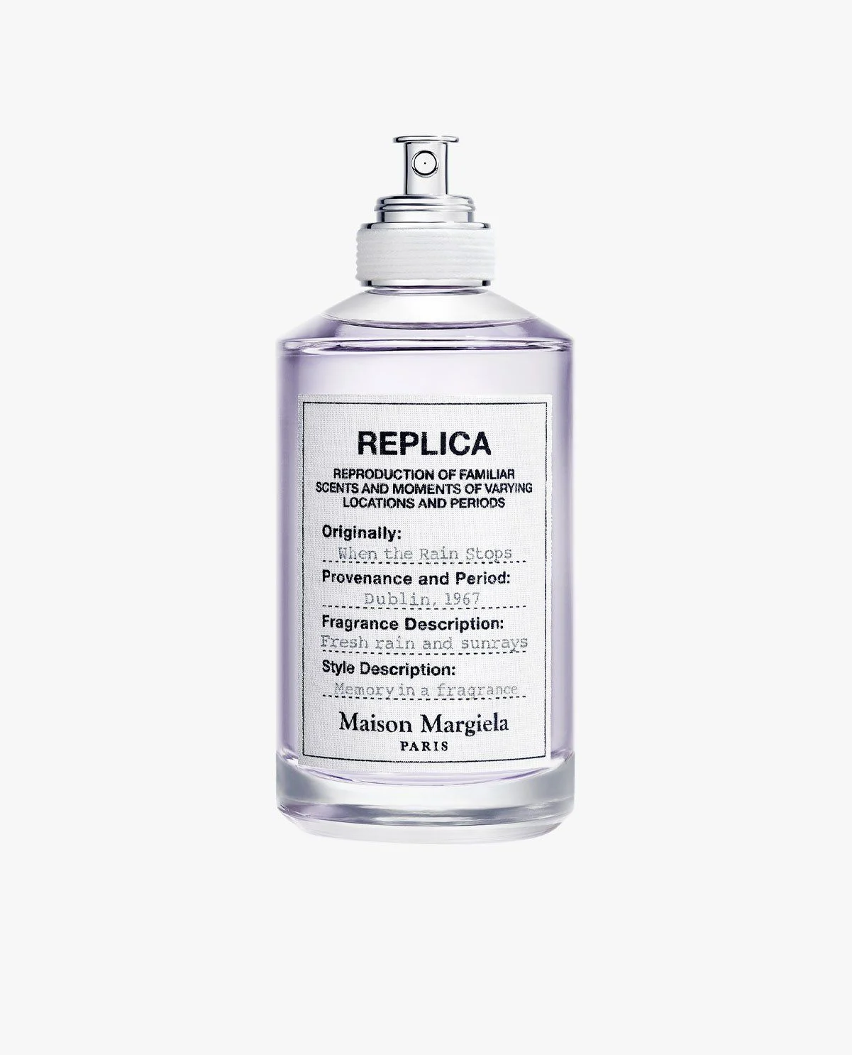 WHEN THE RAIN STOPS - Eau De Toilette | Replica Maison Margiela
