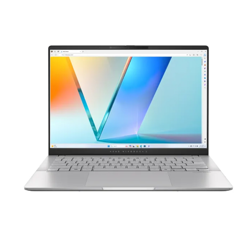 Laptop Asus Vivobook S 14 OLED M5406WA-PP071WS (AMD Ryzen AI 9 HX 370 | 32GB | 1TB | AMD Radeon | 14 inch 3K OLED 120Hz | Win 11 | Bạc)