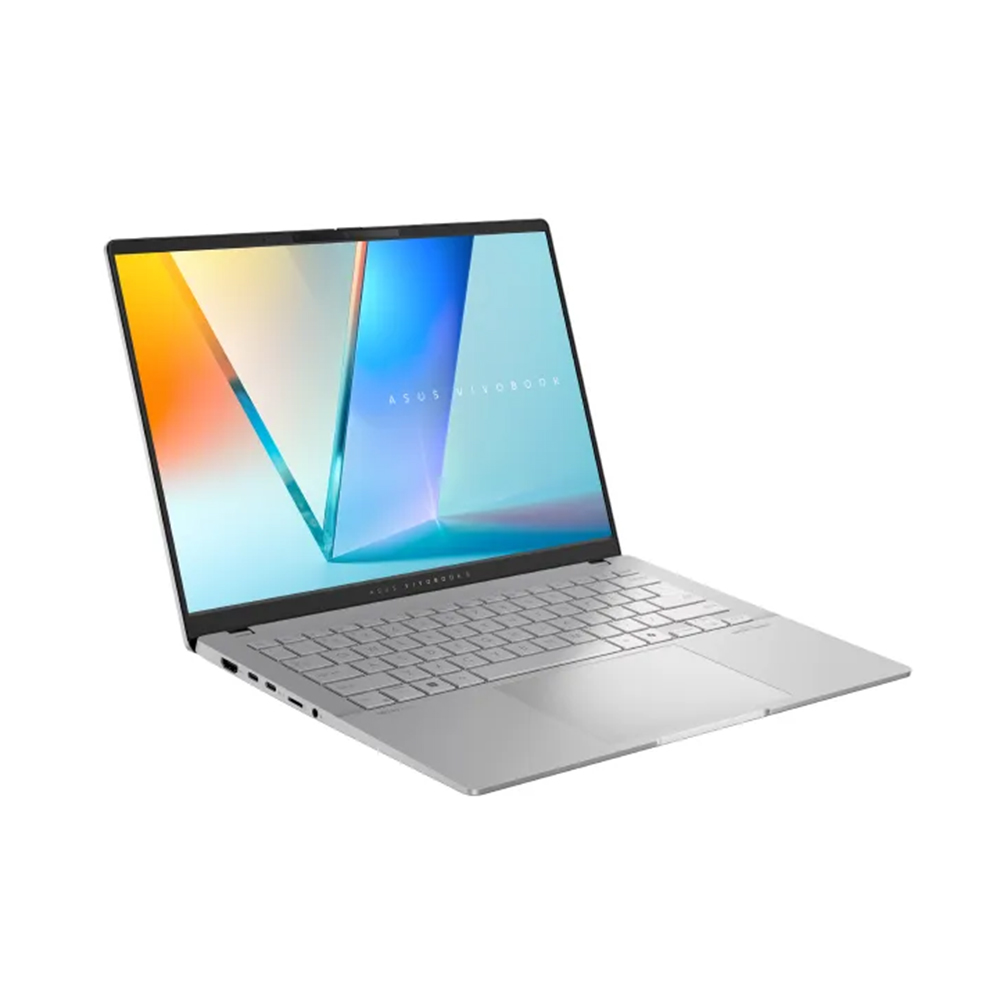 Laptop Asus Vivobook S 14 OLED M5406WA-PP071WS (AMD Ryzen AI 9 HX 370 | 32GB | 1TB | AMD Radeon | 14 inch 3K OLED 120Hz | Win 11 | Bạc)