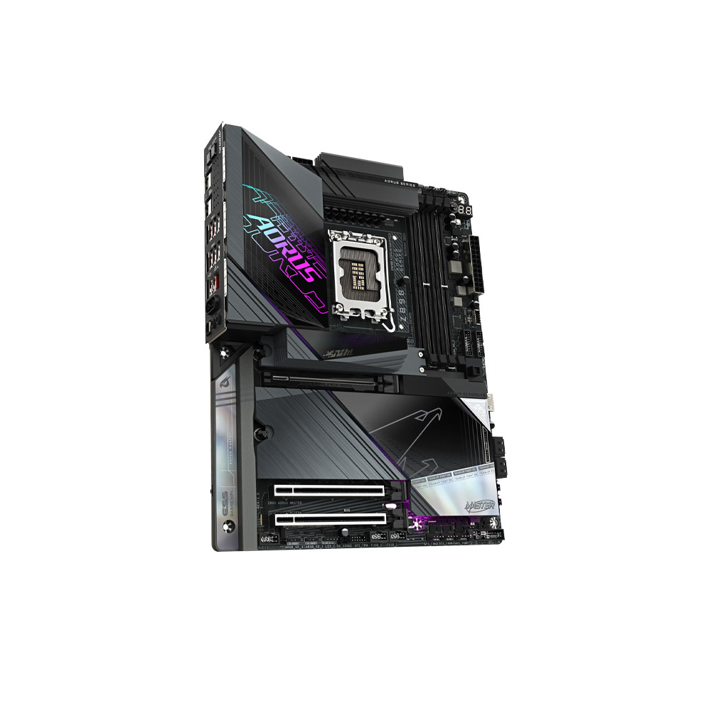 Mainboard Gigabyte Z890 AORUS MASTER DDR5 (Wifi+Bluetooth+Thunderbolt 4) (Intel LGA 1851, ATX, 4 khe RAM DDR5)