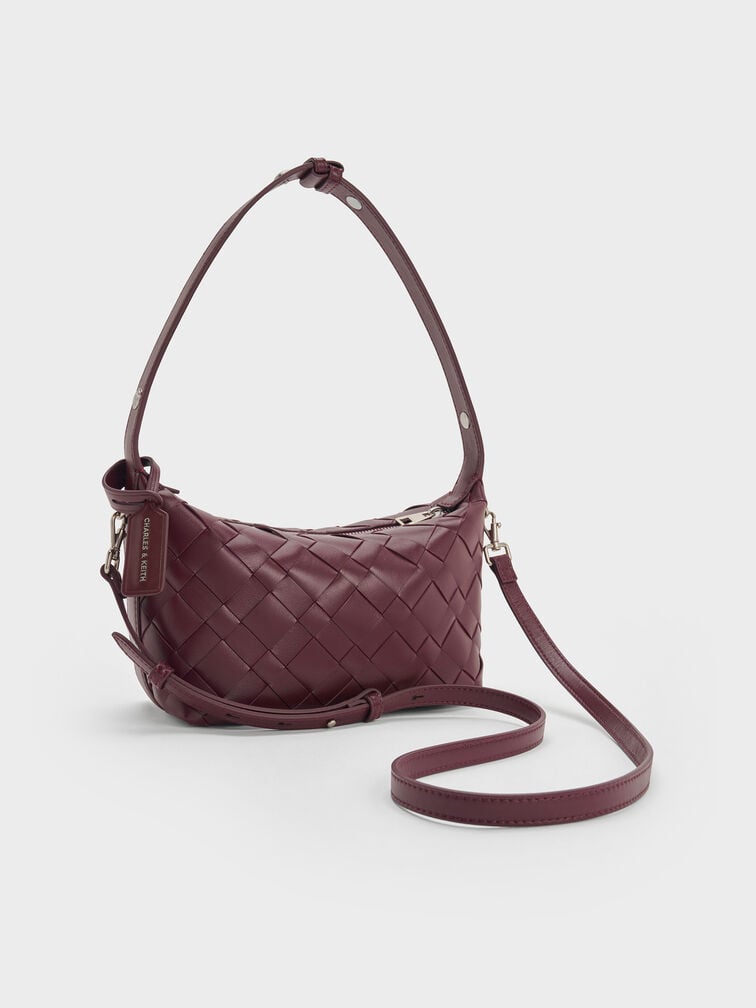 Ivette Woven Shoulder Bag