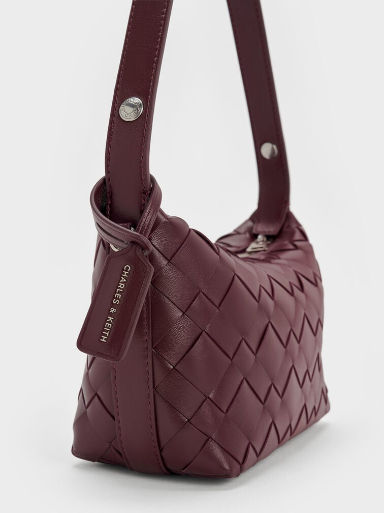 Ivette Woven Shoulder Bag