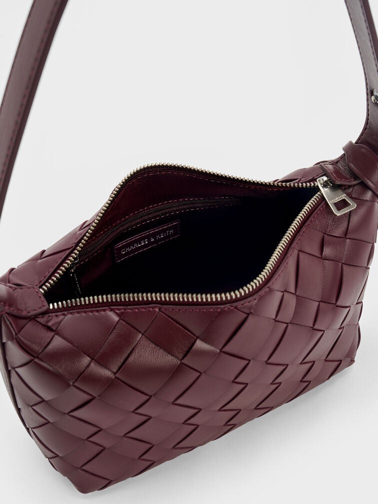 Ivette Woven Shoulder Bag