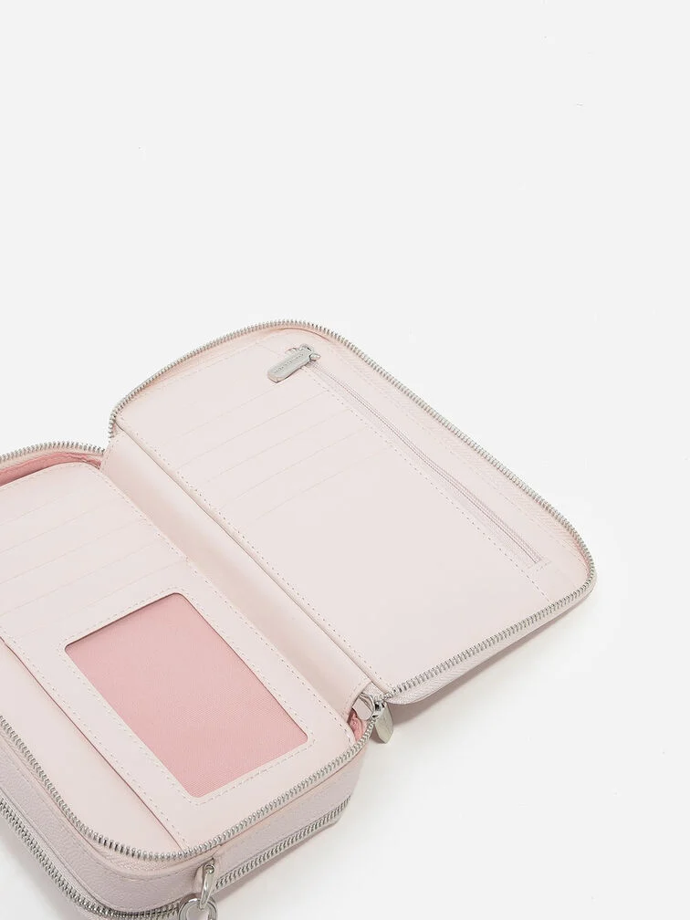 Quilted Boxy Long Wallet
