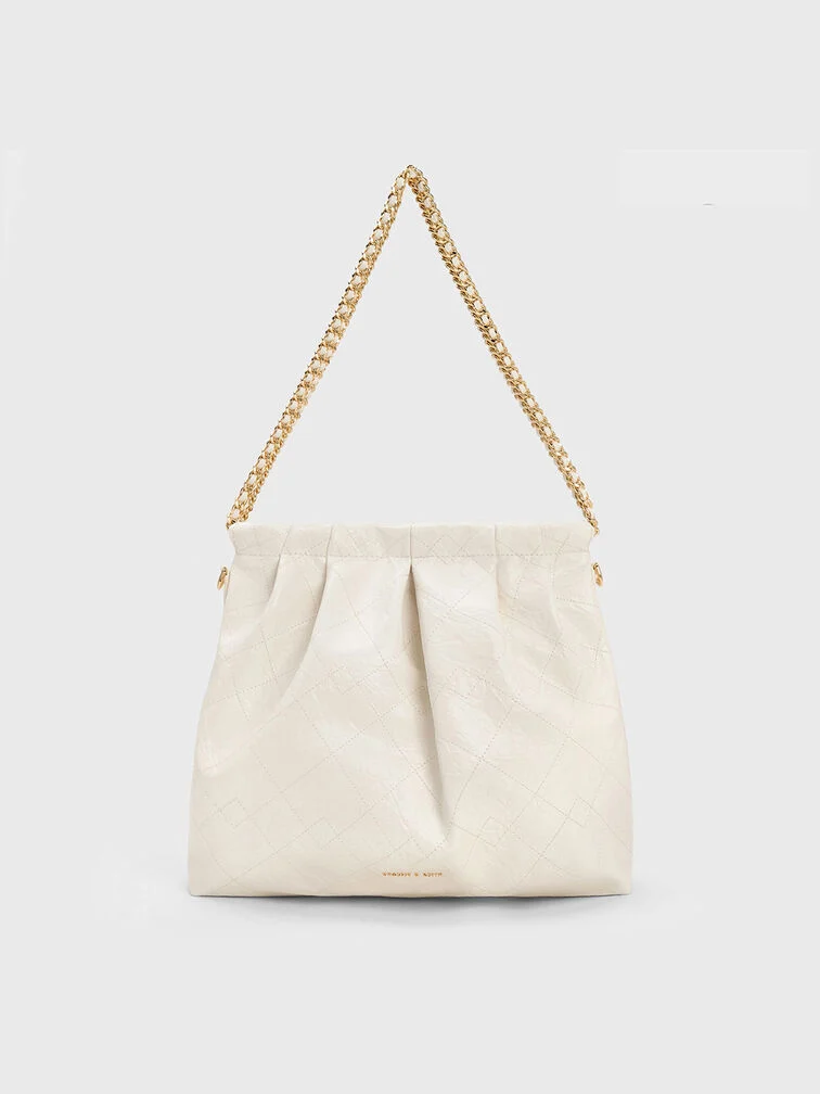 Duo Chain Handle Shoulder Bag
