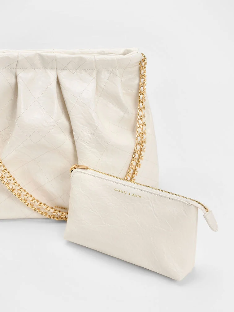 Duo Chain Handle Shoulder Bag