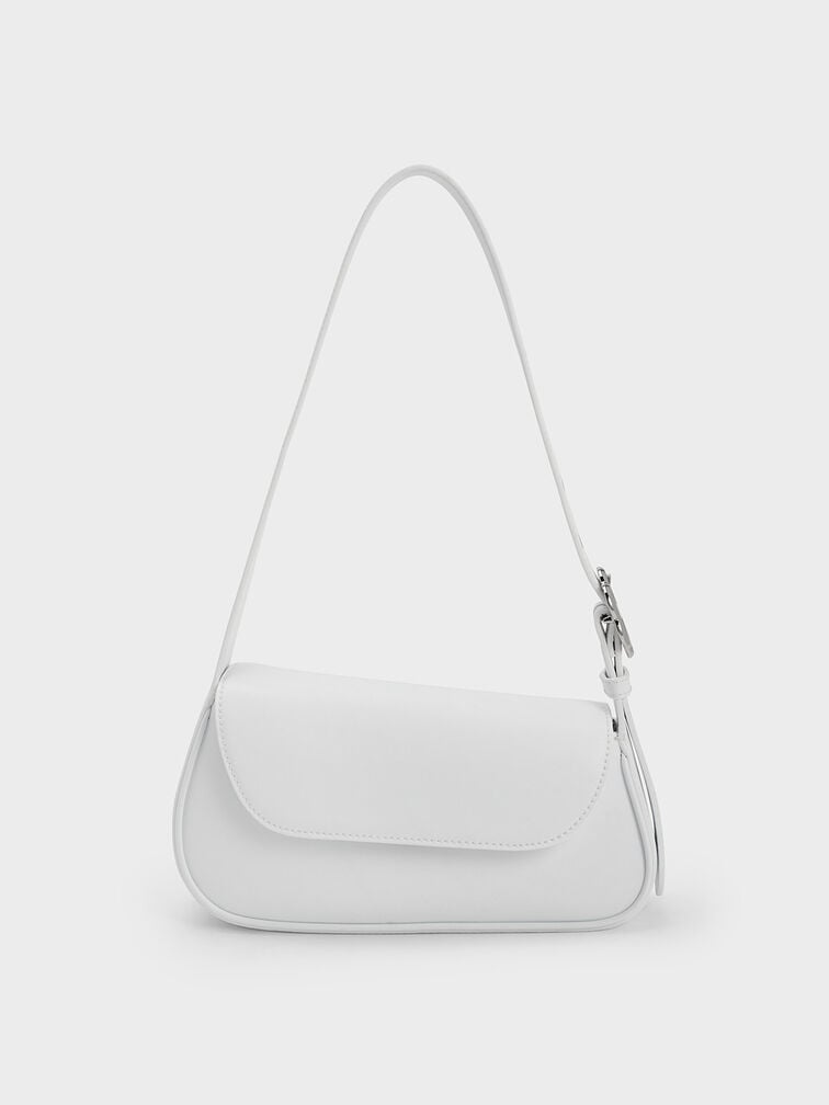 Petra Asymmetrical Front Flap Bag