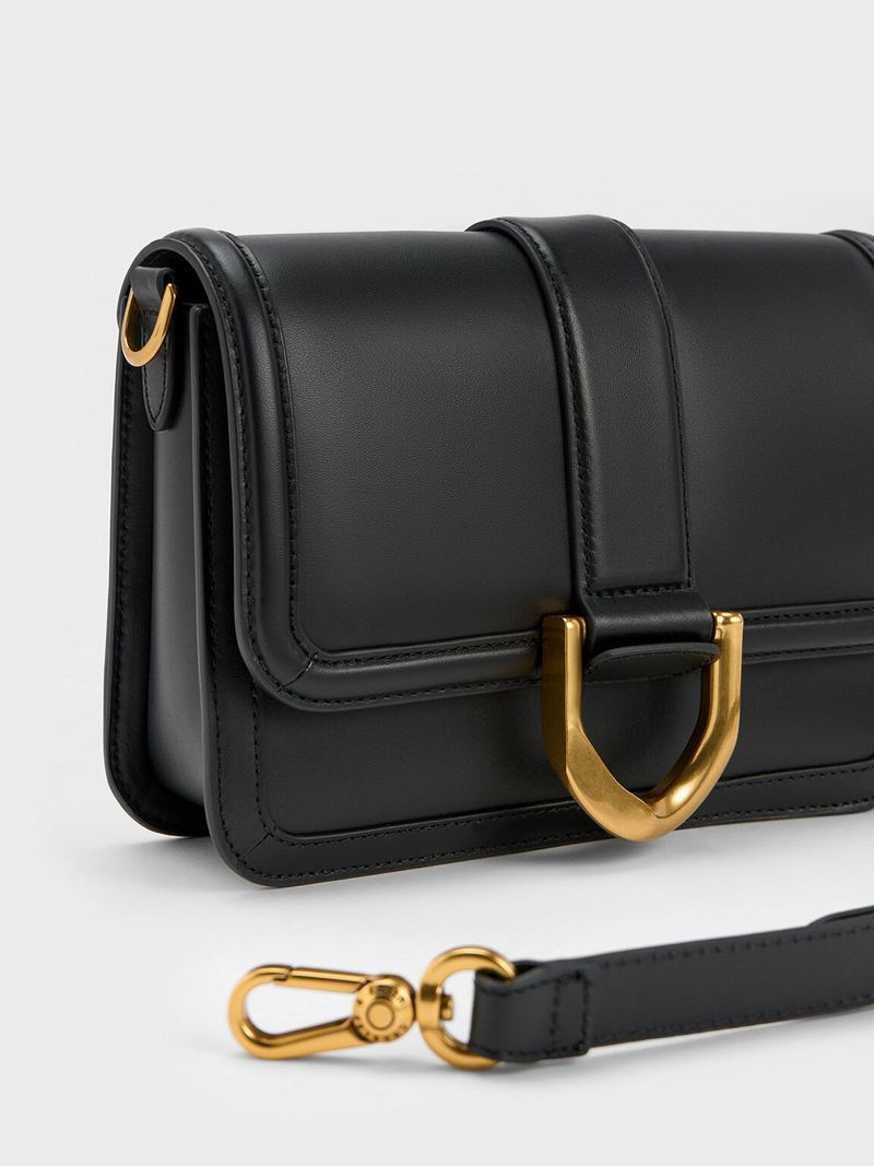Gabine Leather Crossbody Bag