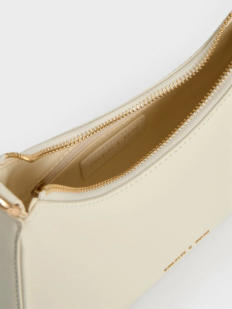 Lock & Key Chain Shoulder Bag