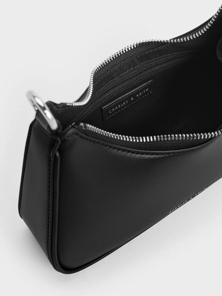 Lock & Key Chain Shoulder Bag