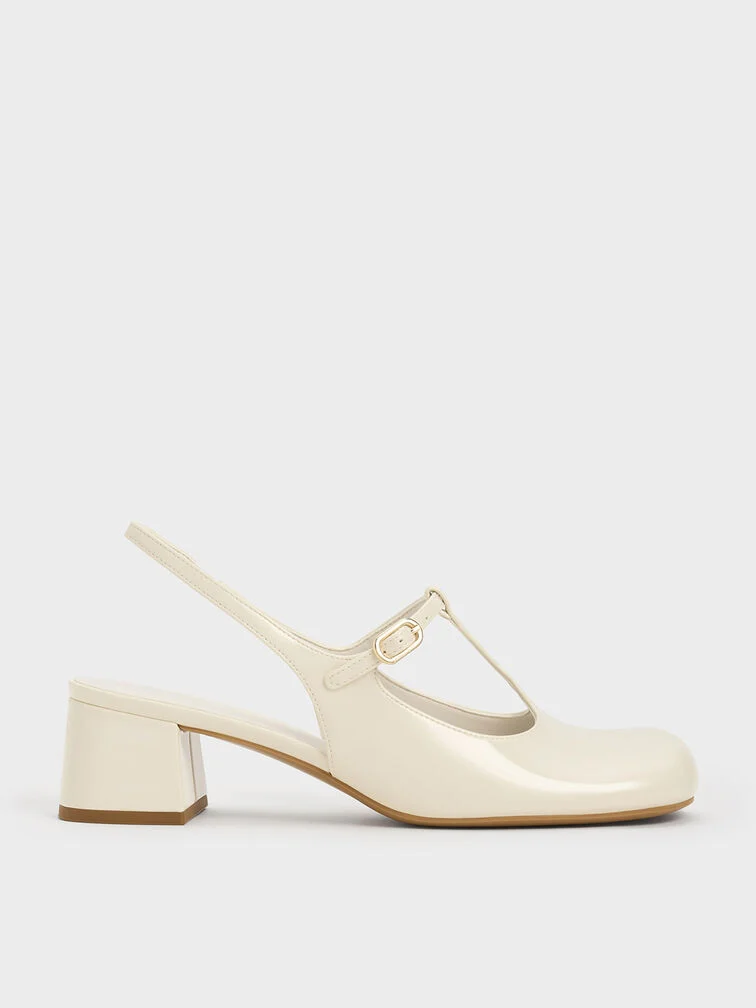 T-Bar Slingback Mary Jane Pumps