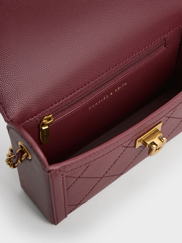 Tallulah Quilted Clutch Bag