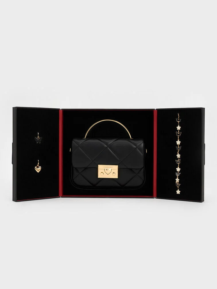 Quilted Boxy Tote Bag