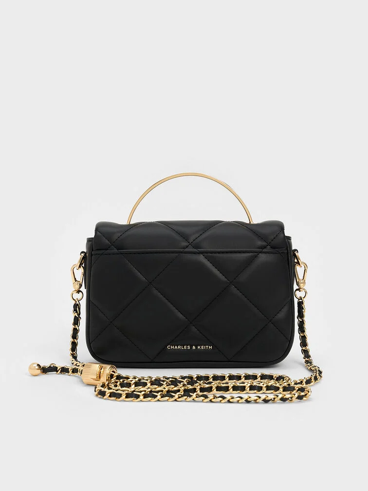 Quilted Boxy Tote Bag
