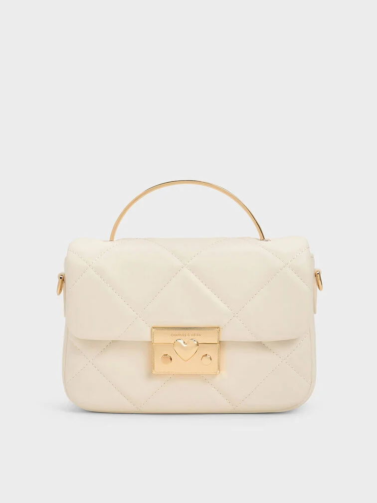 Quilted Boxy Tote Bag