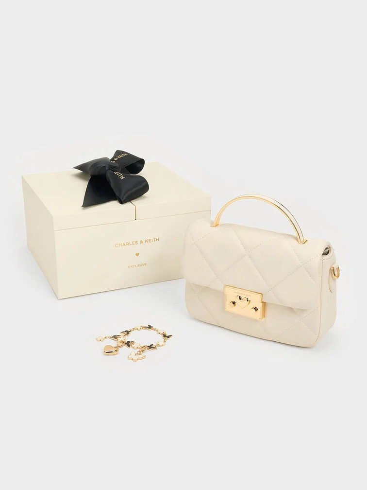 Quilted Boxy Tote Bag