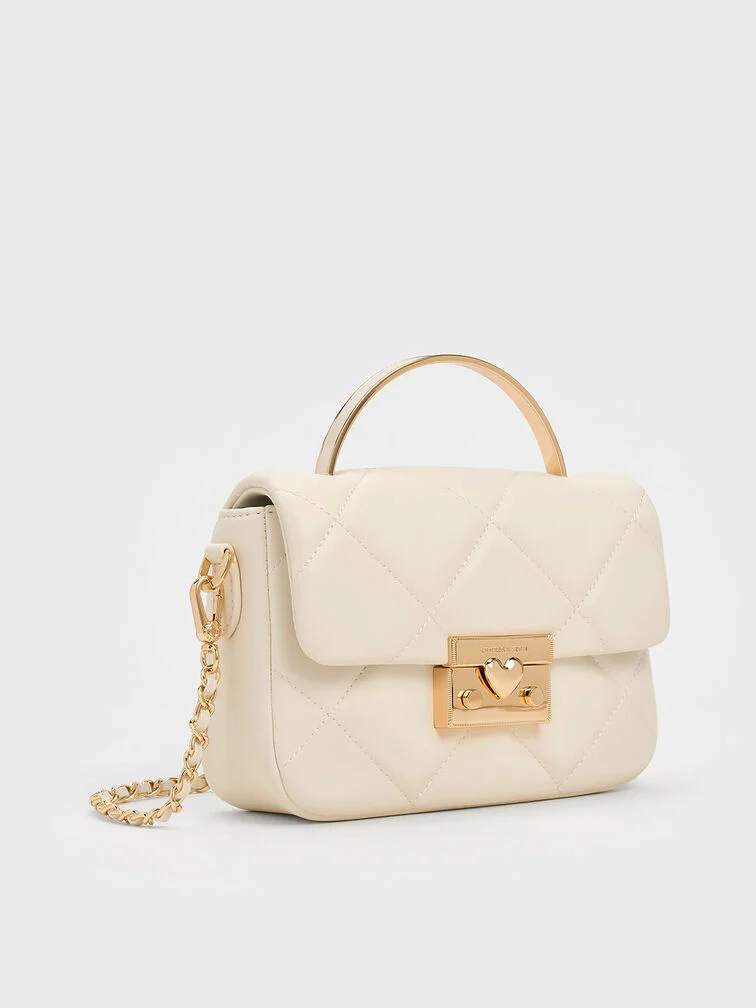 Quilted Boxy Tote Bag