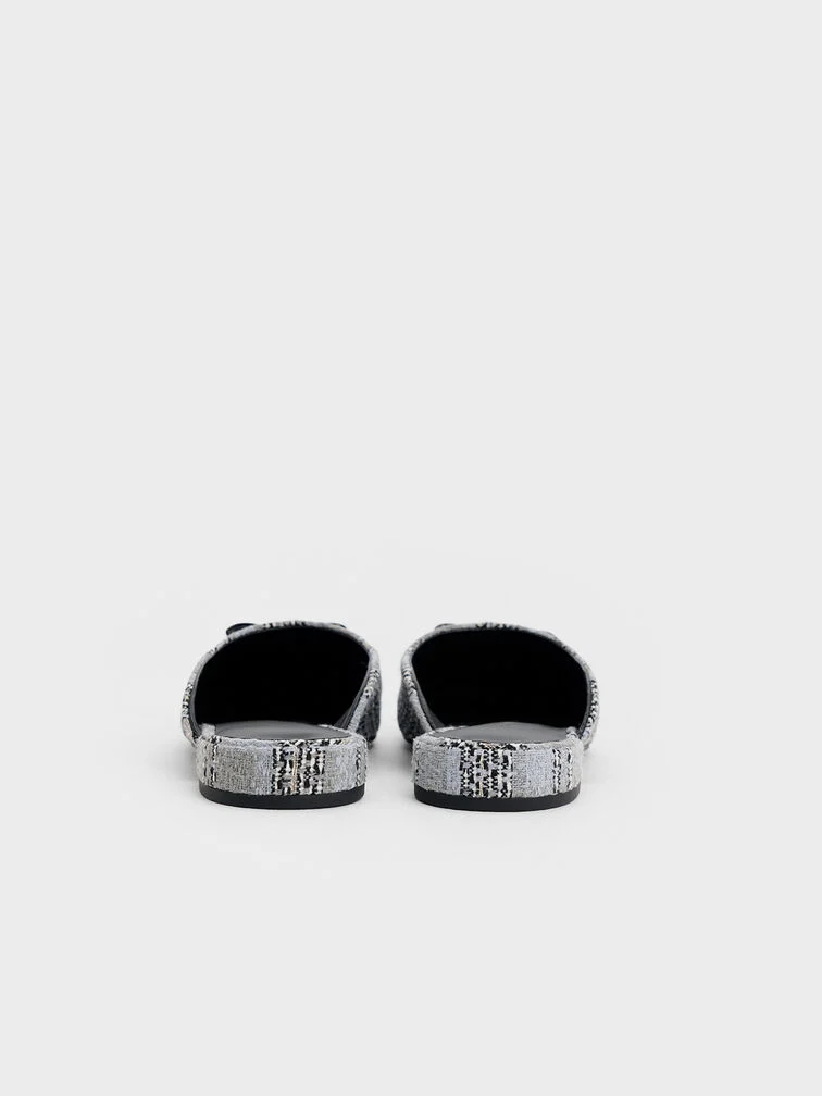 Bow Toe-Cap Mule