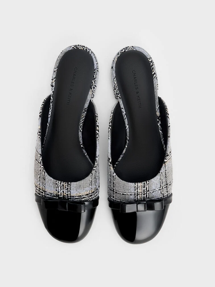 Bow Toe-Cap Mule