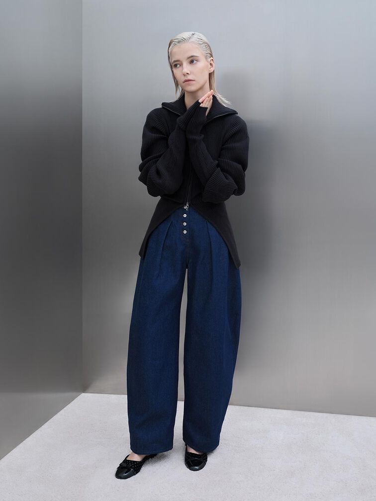 Bow Toe-Cap Mule