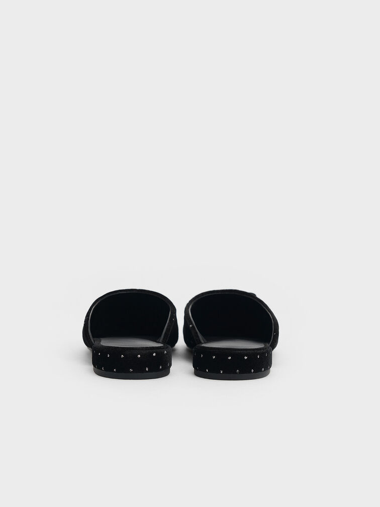 Bow Toe-Cap Mule