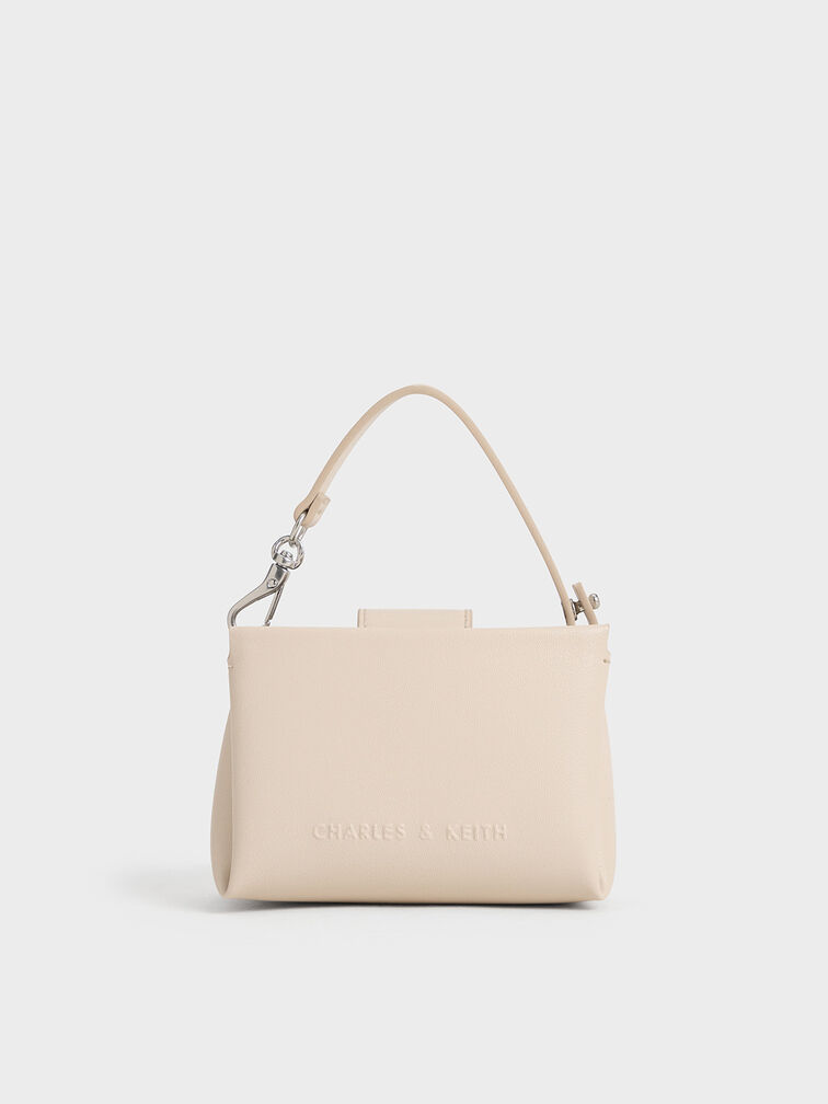 Bosie Metallic Top Handle Pouch