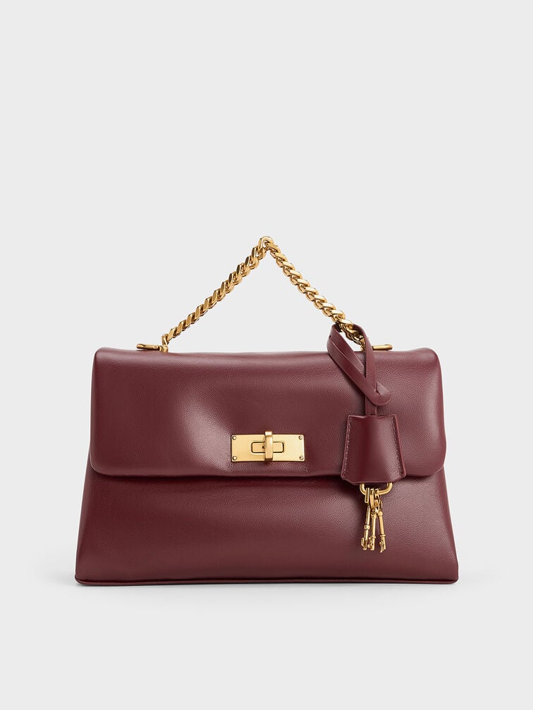 Kerry Chain-Handle Crossbody Bag
