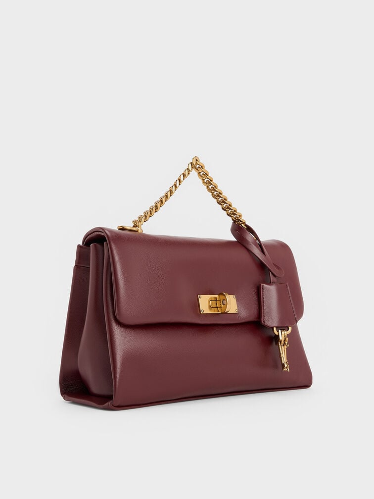 Kerry Chain-Handle Crossbody Bag