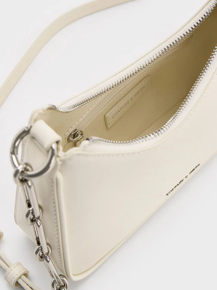 Lane Chain-Link Shoulder Bag