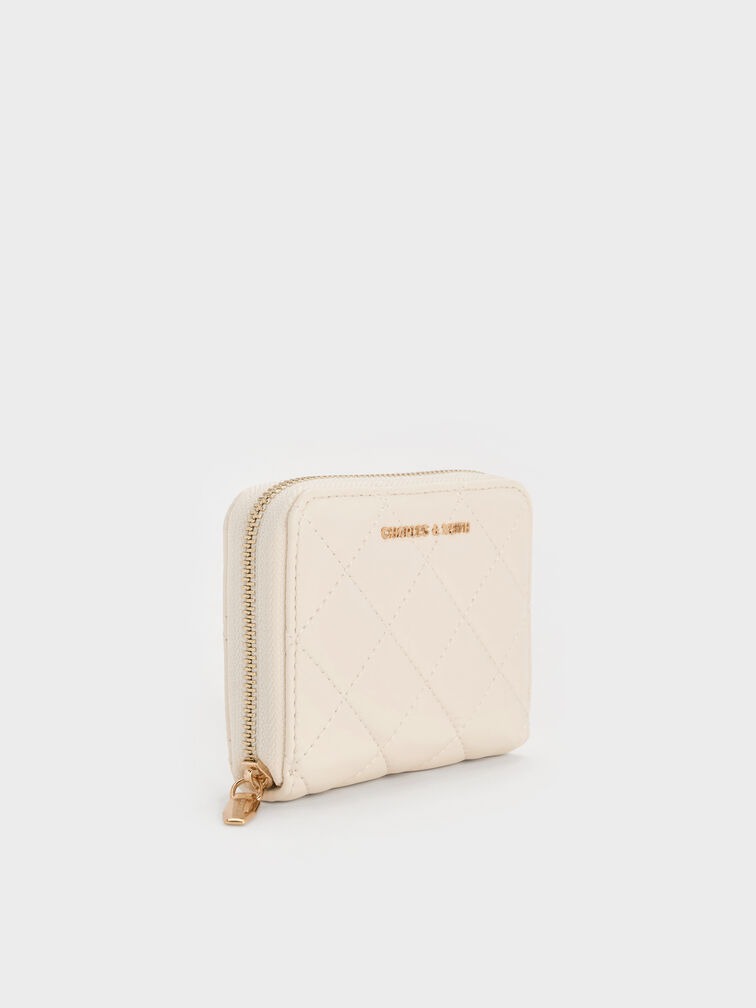 Alva Quilted Zip-Around Wallet