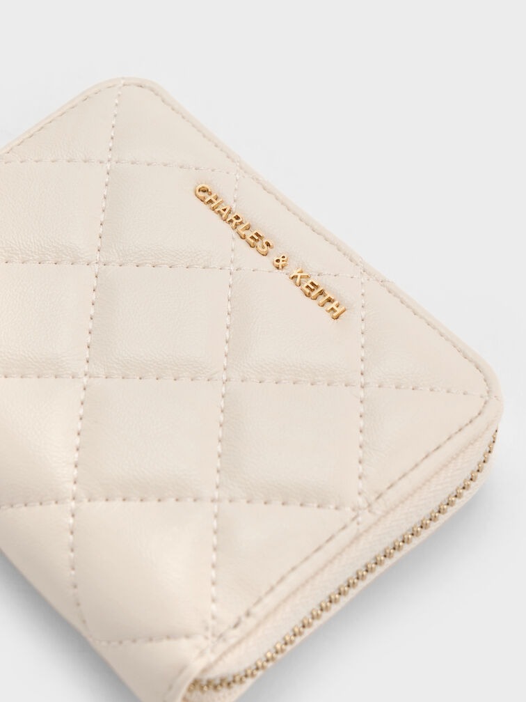 Alva Quilted Zip-Around Wallet